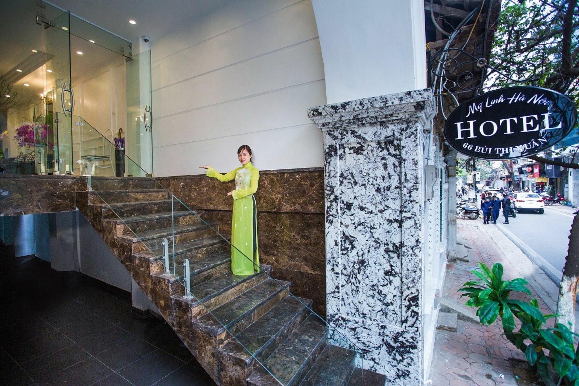 My Linh Hotel Hanoi Eksteriør billede